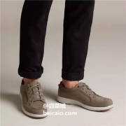 Clarks 其乐 Un Trail Form 男士真皮系带休闲鞋