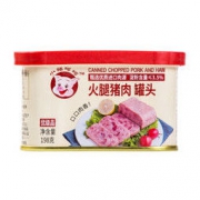 小猪呵呵 火腿猪肉罐头198g *2件 15.84元（2件8折，合7.92元/件）
