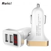 锐瓷 双口USB 车载充电器 7.6元
