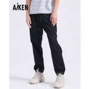 清仓直降：AiKEN 爱肯 男士牛仔裤