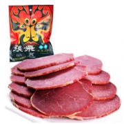 张飞 四川特产 旅游休闲零食小吃 原味佐餐牛肉225g *2件