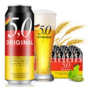 5.0 ORIGINAL 皮尔森啤酒 24听 99.9元