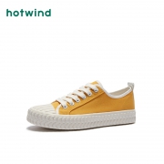 hotwind 热风 H14W9119 女士潮流饼干鞋青年系带低跟单鞋  券后94元