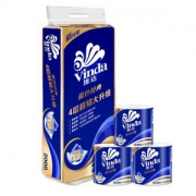 Vinda 维达 卷纸 蓝色经典 3层180g*10卷+Tempo 得宝 手帕纸 4层7张*12包 天然无香*2件
