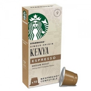 Starbucks 星巴克 Kenya 肯尼亚 浓缩烘焙胶囊咖啡10粒*5盒装