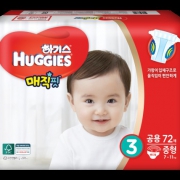 88VIP： HUGGIES 好奇 魔法纸尿裤 M号72片 *3件 217.84元含税包邮（需用券，合72.6元/件）
