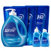 京东PLUS会员：蓝月亮 手洗专用洗衣液套装 风清白兰 4.16kg *2件 +凑单品 66.21元（合33.11元/件）