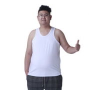 丹蒂佳 大码男士背心 纯棉 L-6XL码可选 14元包邮(需用券)