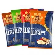 小狗熊 山药脆片 4种口味可选 60g*3包 *3件 19.9元包邮（双重优惠）
