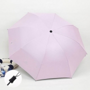 晴雨两用全自动加黑胶折叠太阳雨伞 券后￥16.9
