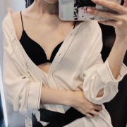 【ins爆款】法式三角杯美背文胸