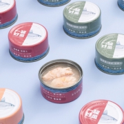 尾巴生活宠物白肉猫罐80g*6罐