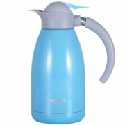 HAERS 哈尔斯 HK-2000T 不锈钢真空保温壶 粉末蓝 2000ml 69元，可低至34.5元