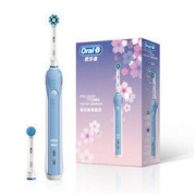 京东PLUS会员： BRAUN 博朗 欧乐B P2000蓝 樱花版 电动牙刷 289元包邮