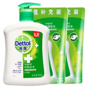 Dettol 滴露 经典松木 抑菌洗手液套装（500g+300g）*2套 20.8元（需用券）