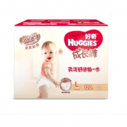 HUGGIES 好奇 铂金装 婴儿成长裤 L120 *2件 352.8元包邮（合176.4元/件）