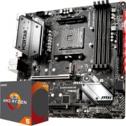 msi 微星 B450M MORTAR 迫击炮 主板 + AMD 锐龙5 3600处理器 板U套装 2039元包邮