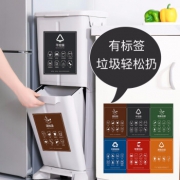 HANSHILIUJIA 汉世刘家 双层垃圾桶厨房 白色 +凑单品 91元包邮（合89.6元/件）