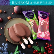 融化包赔，BAHROMA 巴赫罗马 全家福1号网红水果冰淇淋10支*2件 ￥126包邮