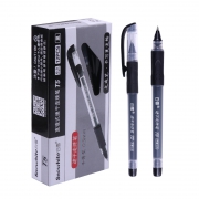 Snowhite 白雪 T5 直液式速干走珠笔 0.5mm 黑色 12支 9.9元