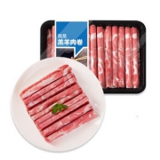 限地区：咩小鲜 羔羊肉卷 300g    *8件 139.52元包邮（多重优惠）
