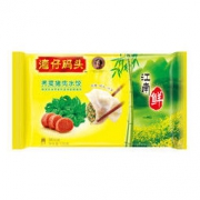 湾仔码头 江南鲜水饺 荠菜猪肉口味 720g  *8件