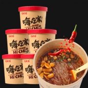 网红爆款嗨吃家酸辣粉6桶整箱装