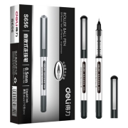 deli 得力 S656 直液式走珠笔 0.5mm 6支装 3.9元包邮（需用券）
