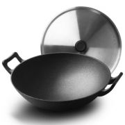 COOKER KING 炊大皇 4542139 圆底铁锅 32cm *2件 179元（合89.5元/件）