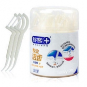 Saky 舒客 专业洁齿牙线棒 50支装 *2件 11.9元（合5.95元/件）