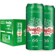 ChongQing 重庆啤酒 重啤66系列 500ml*12听 *4件