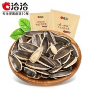 恰恰 瓜子焦糖/山核桃味葵花籽袋装坚果零食 500g*4袋
