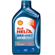 Shell壳牌蓝喜力全合成发动机油HelixHX7PLUS5W-20APISN级1L汽车用品*4件