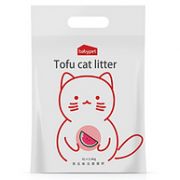 2.4KGx4件，babypet 宠物用豆腐猫砂 西瓜香型