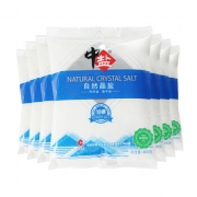 中盐 加碘 自然晶盐 400g*7袋 11.8元包邮（需用券）