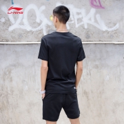 李宁（LI-NING） AHSM111 男士印花T恤  券后58元