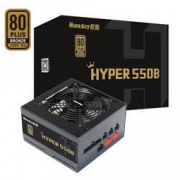 航嘉（Huntkey）铜牌550W HYPER550B电脑电源（全模组/80PLUS铜牌/RTX2070/单路42A/LLC+DC-DC/三年质保） 299元
