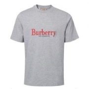 BURBERRY巴宝莉男士典藏绣标T恤
