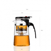 晨茗 玻璃泡茶壶 500ml 7.9元包邮（需用券）