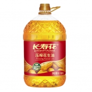 长寿花 压榨一级花生油6.18L