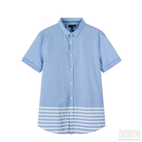 森马2019夏季新款男士短袖衬衫