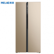 历史低价、12期免息：Meiling 美菱 BCD-455WPCX 455L双变频对开门冰箱