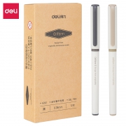 得力（deli） 乐素 全针管中性笔 0.38mm 15.6元