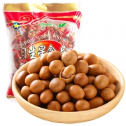 鱼皮花生小包装80后怀旧零食 厦门特产坚果花生豆日本豆散装500g包邮 9.9元