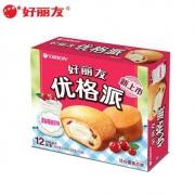 好丽友 优格派 蔓越莓酸奶注心蛋糕 12枚*2盒