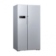SIEMENS 西门子 610升 BCD-610W(KA92NV60TI)变频风冷对开门冰箱 独立并联双循环（银色）