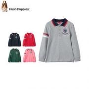 16日0点：Hush Puppies 暇步士 POLO男童T恤