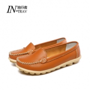 100%真皮 时尚仙女豆豆鞋 券后￥29.9