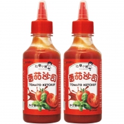 玖零小铺 番茄沙司 挤压瓶装 280g*2瓶  券后5.8元