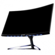 PHILIPS 飞利浦 328M6FJMB 31.5英寸 VA曲面电竞显示器（2560x1440、144Hz、FreeSync、1800R）